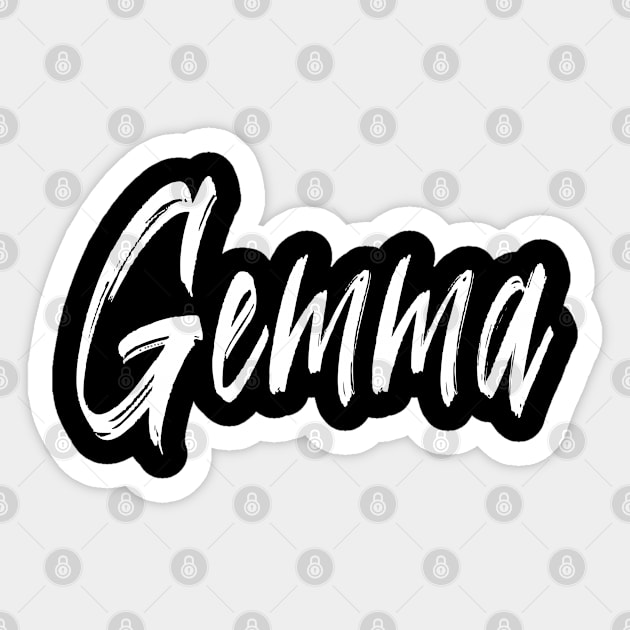 NAME GIRL Gemma Sticker by CanCreate